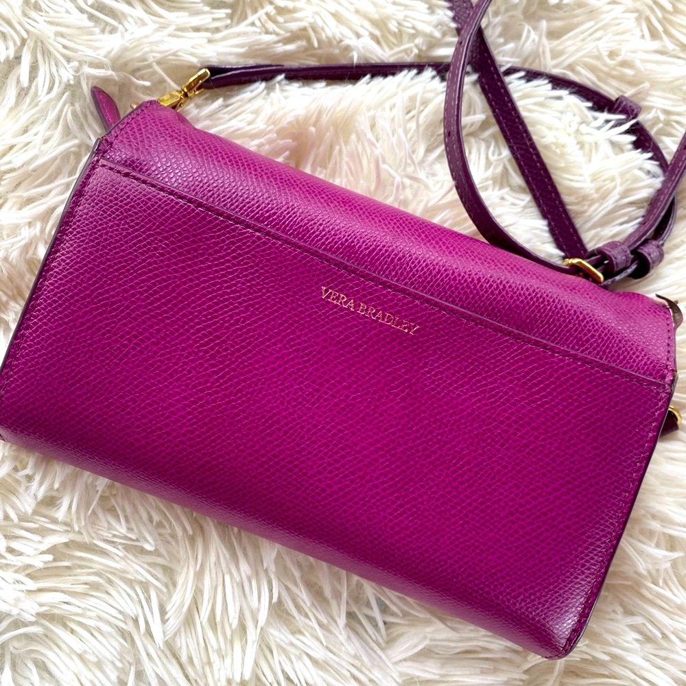 Vera Bradley Leather Purse.